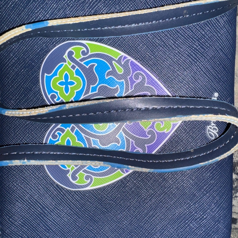 Brighton Blue Crossbody Bag with Colorful Heart - Picture 10 of 11